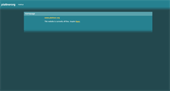 Desktop Screenshot of plattner.org